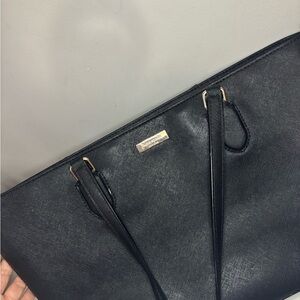 Kate Spade Black Saffiano Tote Bag